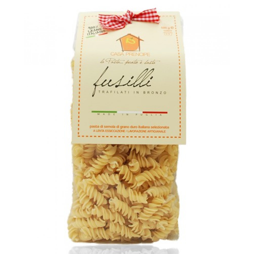 Fusilli Trafilati in Bronzo Artigianali 500 gr Fusilli Trafilati in Bronzo Artigianali 500 gr